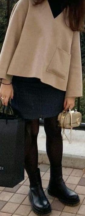 Drawer ケヌキVネックサイドポケットプルオーバー 36