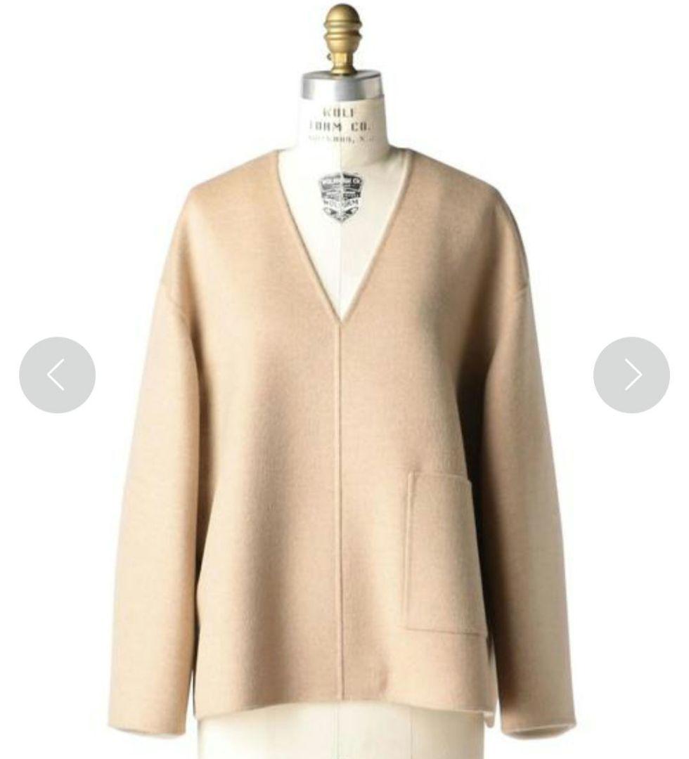 Drawer ケヌキVネックサイドポケットプルオーバー 36