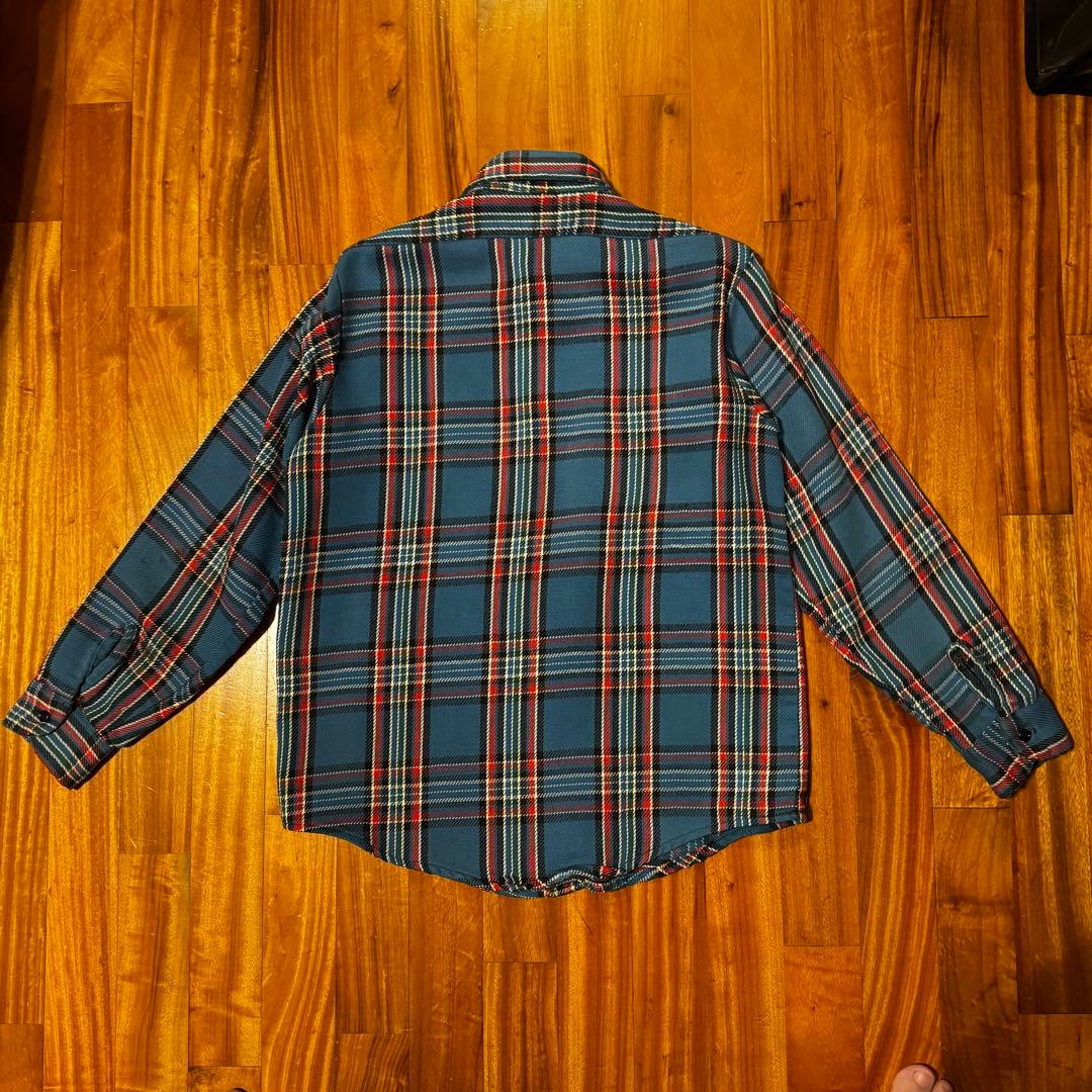 70〜80s Mr. Leggs ヘビーフランネルシャツ ヘビネル ビンテージ