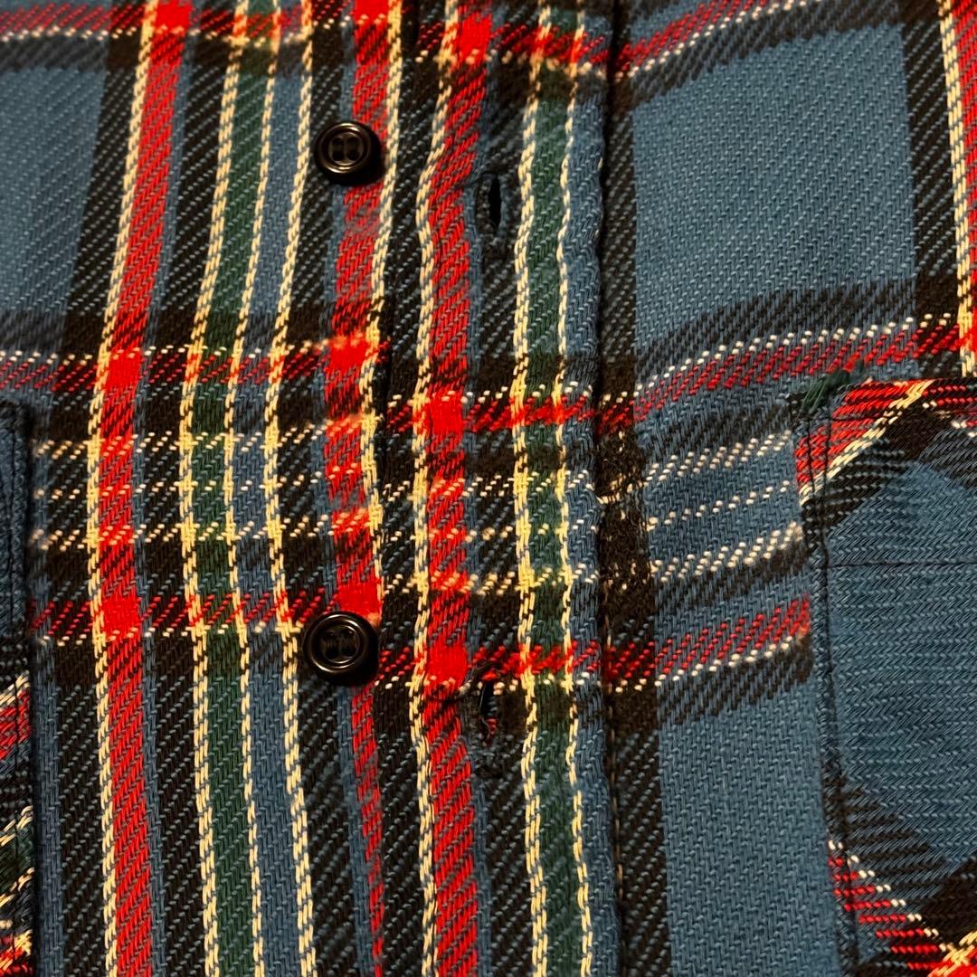 70〜80s Mr. Leggs ヘビーフランネルシャツ ヘビネル ビンテージ