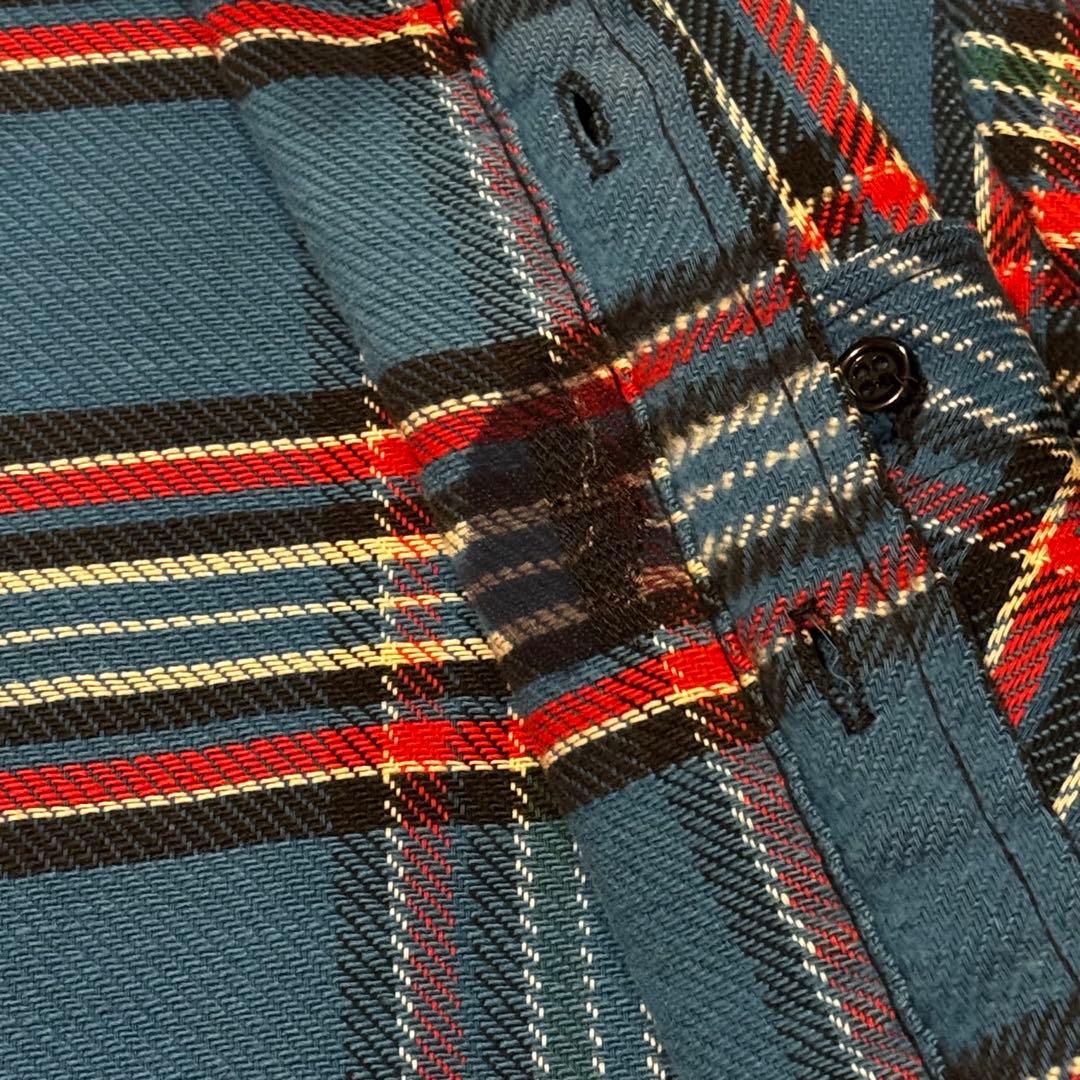 70〜80s Mr. Leggs ヘビーフランネルシャツ ヘビネル ビンテージ