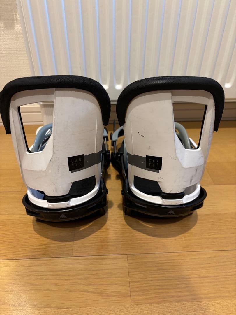 BURTON ビンディング CARTEL MサイズRe:flex 白