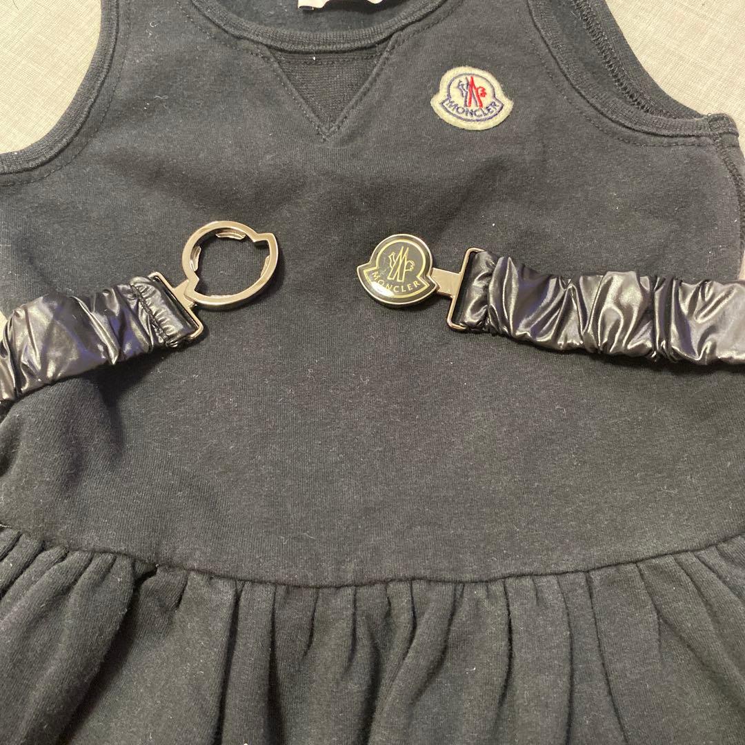 美品◯MONCLER モンクレール　ベビーワンピース◯86cm-18/24M①