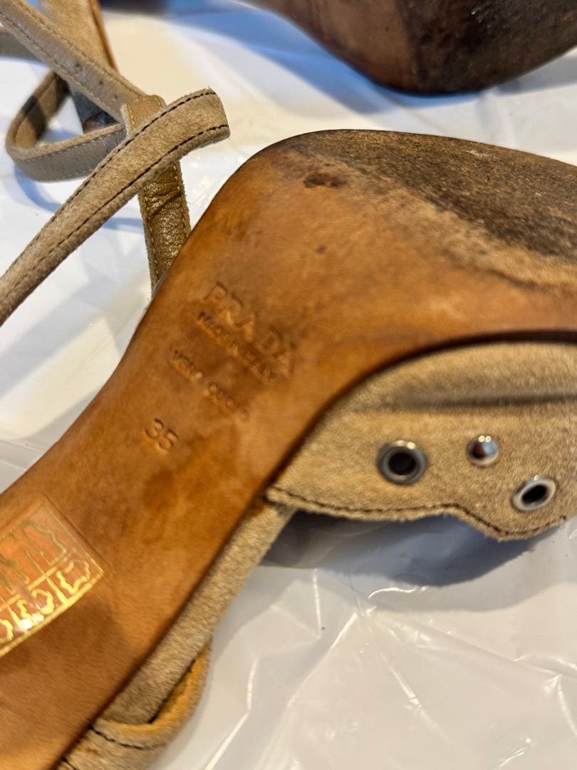 ☆PRADA プラダ　レディースミュール　約22.5cm