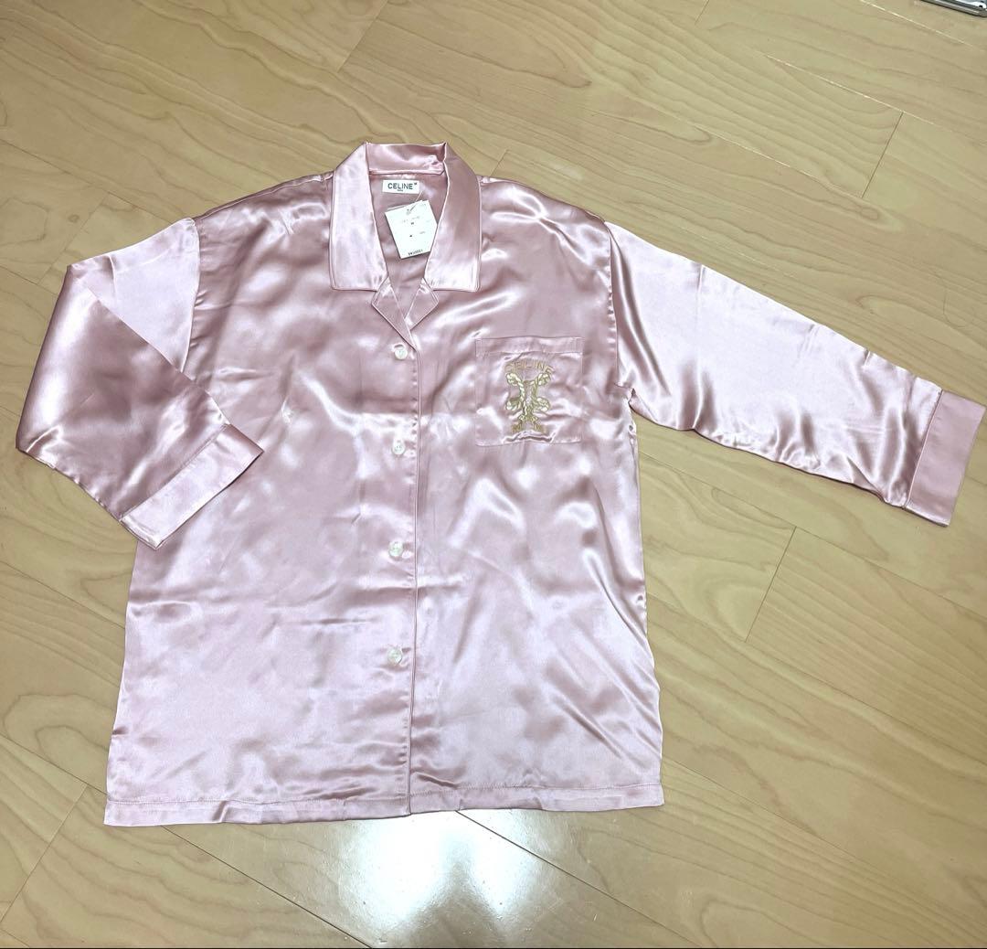 新品　未使用　CELINE セリーヌ　絹　シルク100% パジャマ