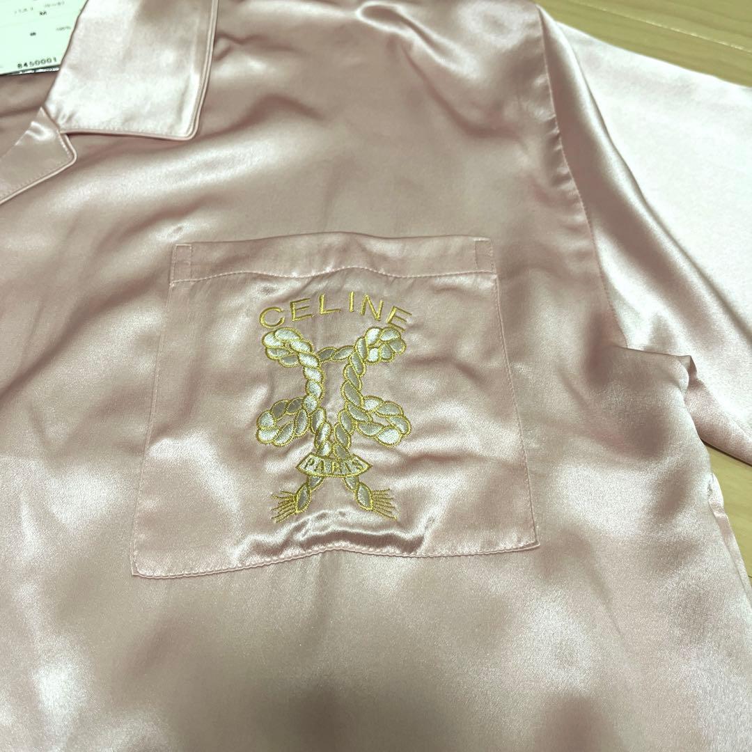 新品　未使用　CELINE セリーヌ　絹　シルク100% パジャマ