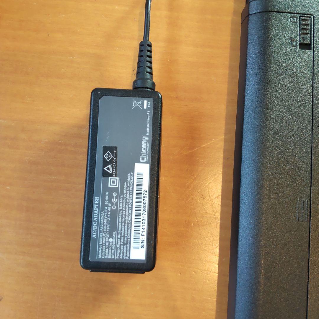 mouse ブラック ノートPC 本体 ACアダプター付き