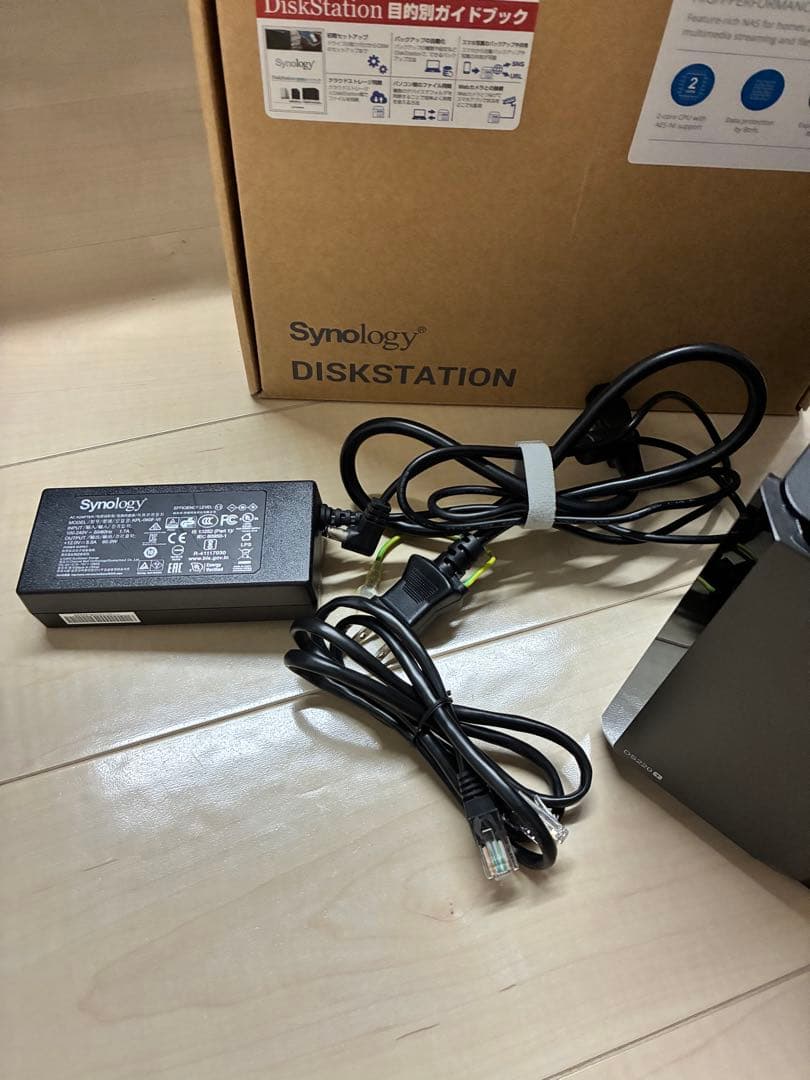 【完動品】 Synology NAS DS220+ RAM10GB HDDなし