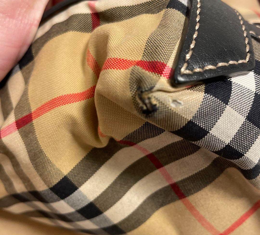 定価130,000円 エビデンスあり美品 バーバリー ショルダーバック