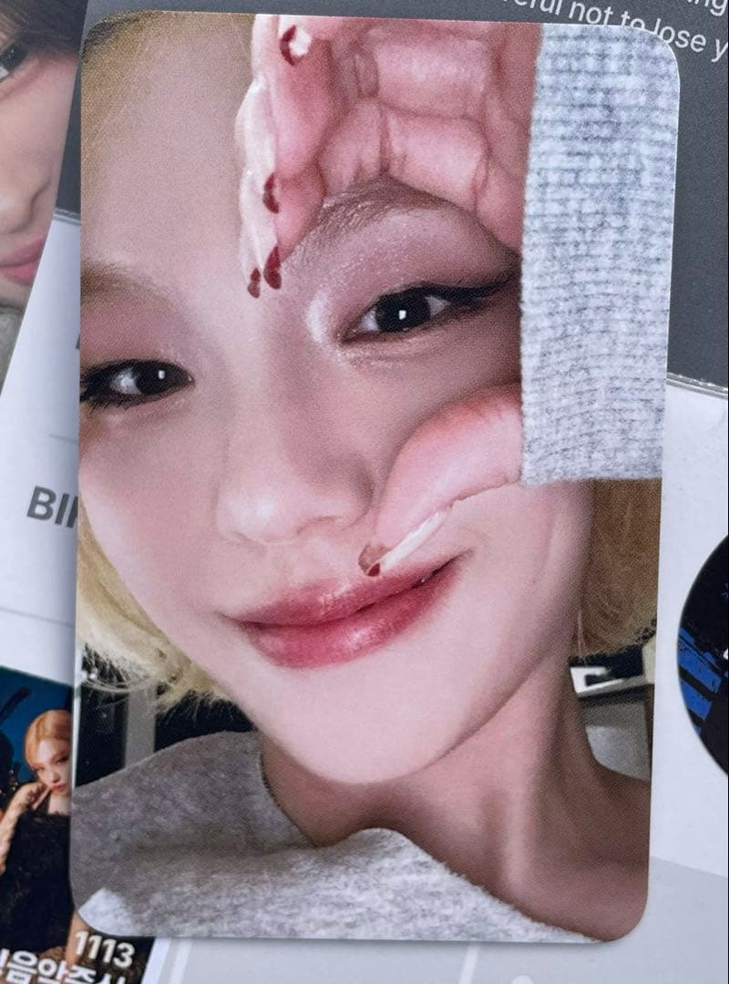 itzy イェジ サノク トレカ