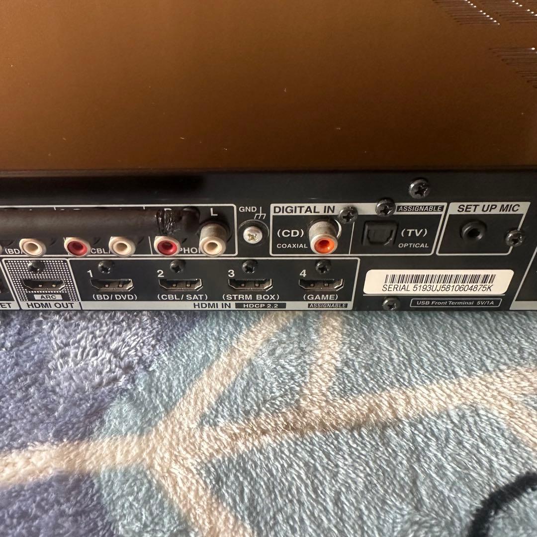 ONKYO ネットワークAVレシーバー　AVアンプ 薄型 TX-L50