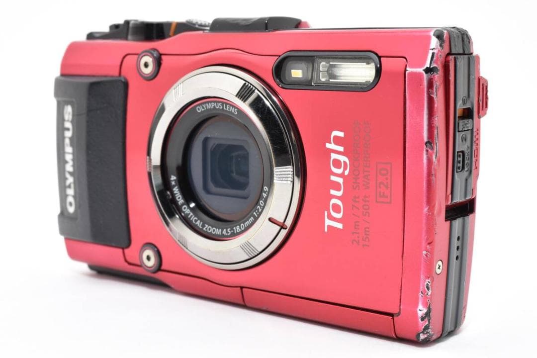 【美品】OLYMPUS STYLUS TG-3 レッド 【動作確認済】