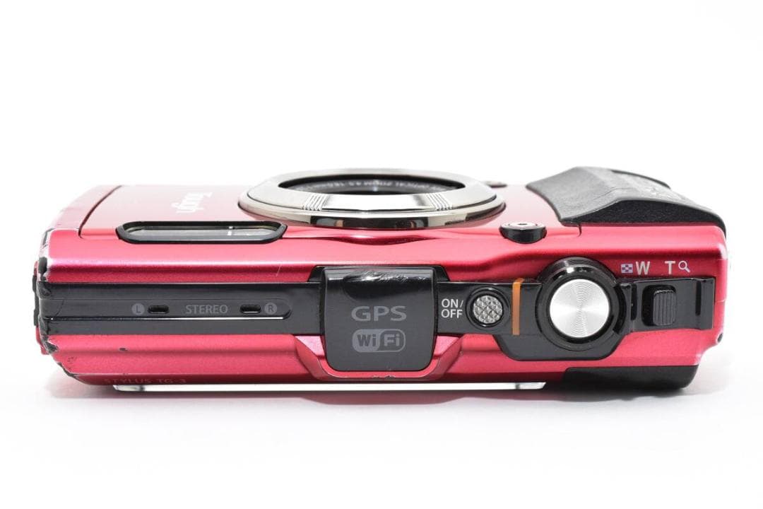 【美品】OLYMPUS STYLUS TG-3 レッド 【動作確認済】