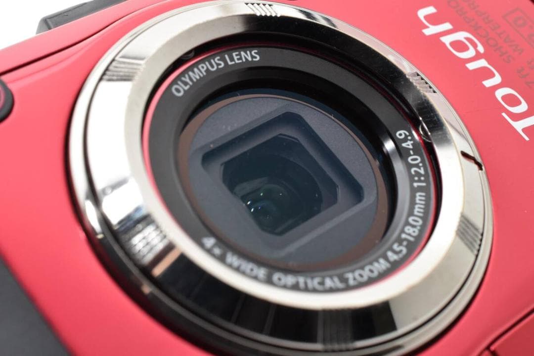 【美品】OLYMPUS STYLUS TG-3 レッド 【動作確認済】