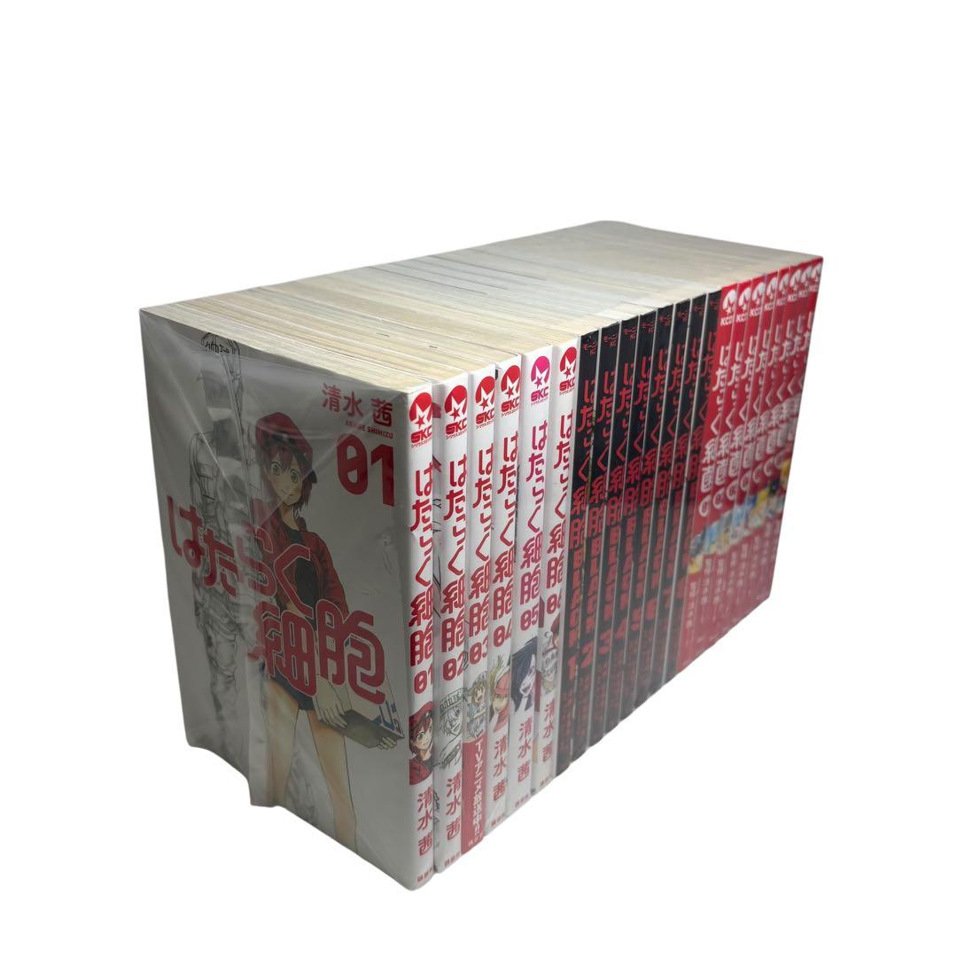 はたらく細胞シリーズ　全22巻セット　細胞6巻　細胞BLACK8巻　細菌8巻