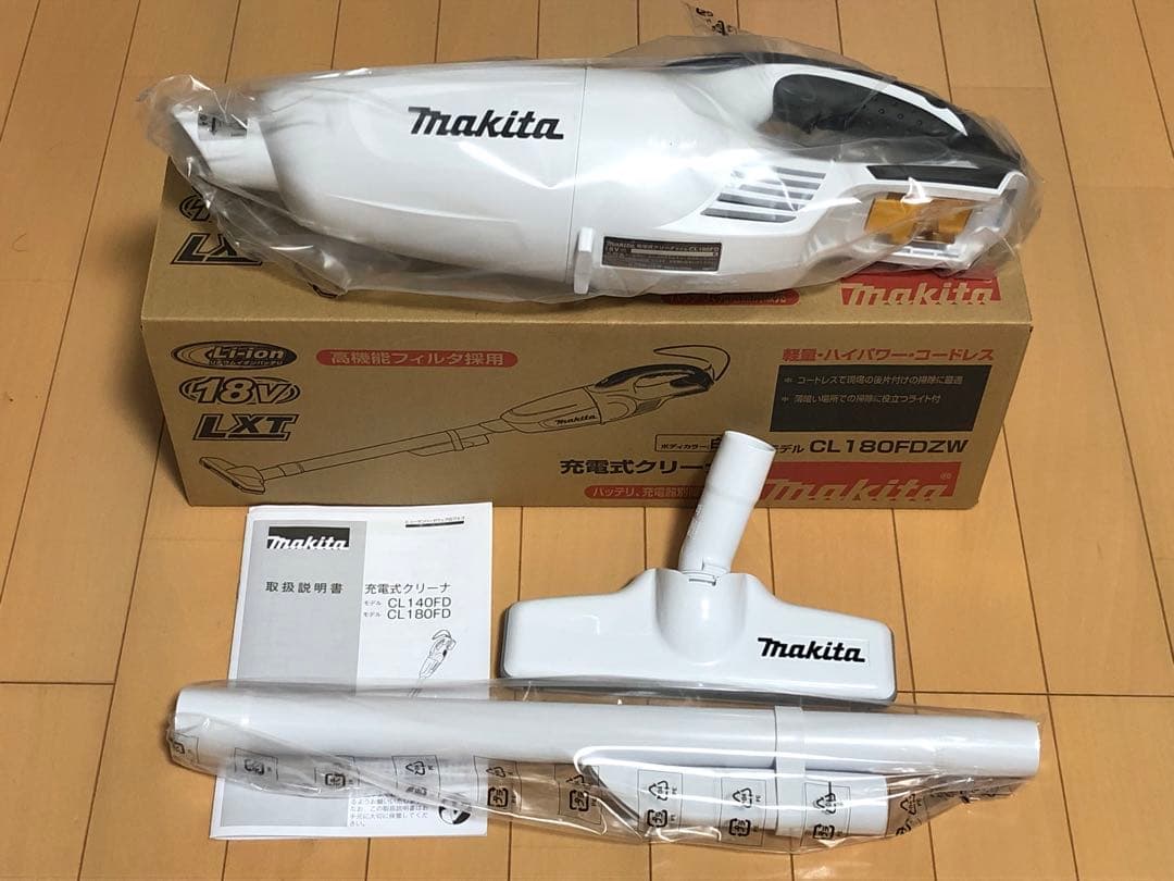 【新品】マキタ 掃除機　18V 充電式クリーナー、カプセル式 コードレス式