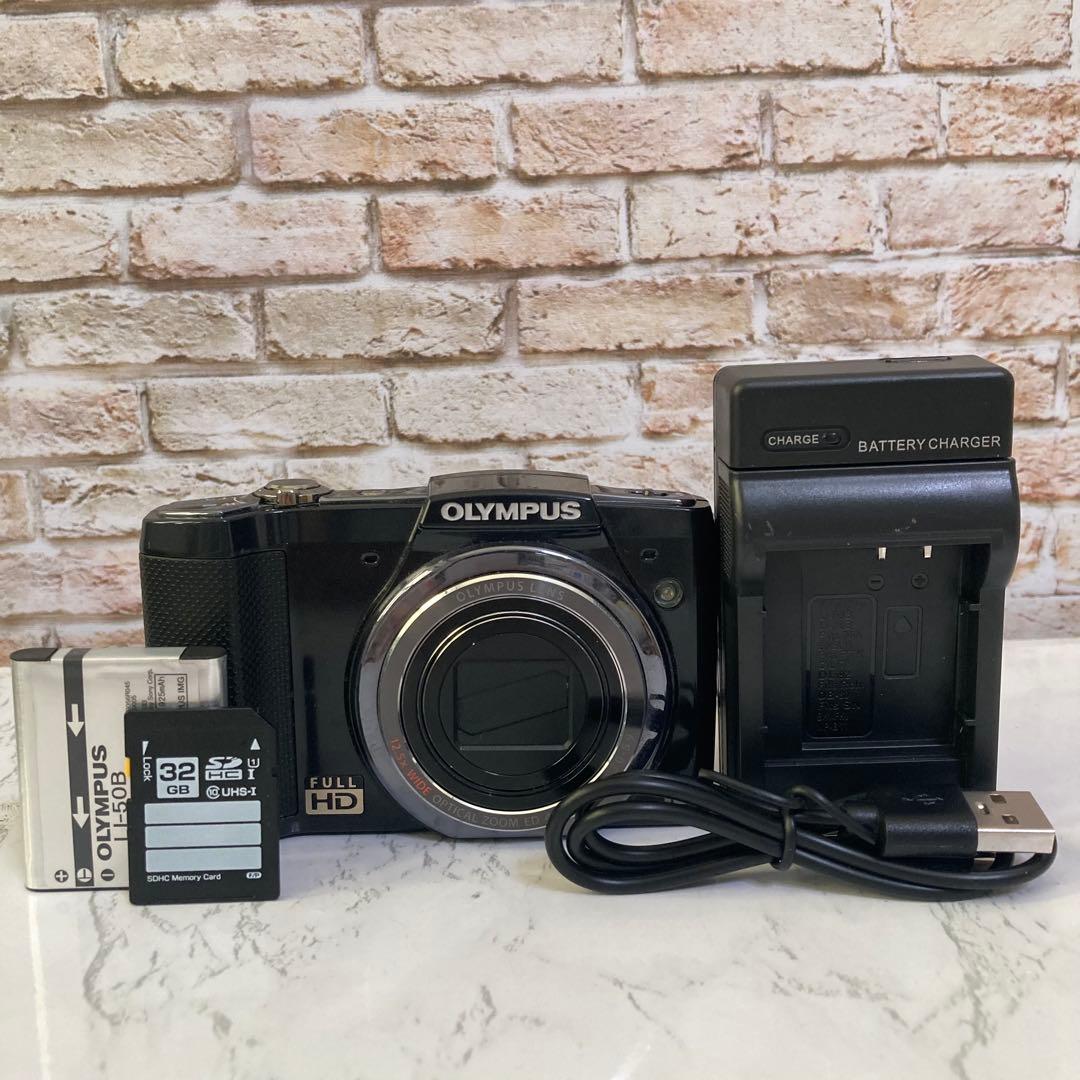 【良品】OLYMPUS SZ-20 デジカメ 動作確認済み 付属品フルコンプ品