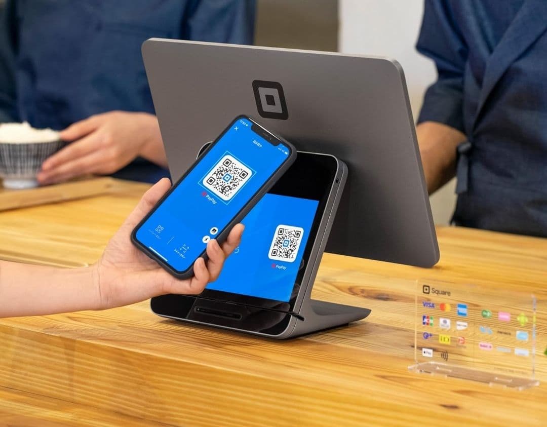 SQUARE POSレジとキャッシュドロアーとレシートプリンターセット