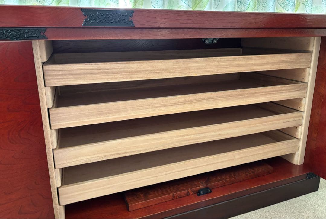 【送料18,500円込】★リペア済古家具★ 176cm奥行 52cm高さ74cm