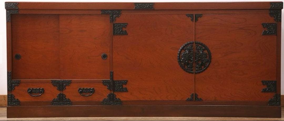 【送料18,500円込】★リペア済古家具★ 176cm奥行 52cm高さ74cm