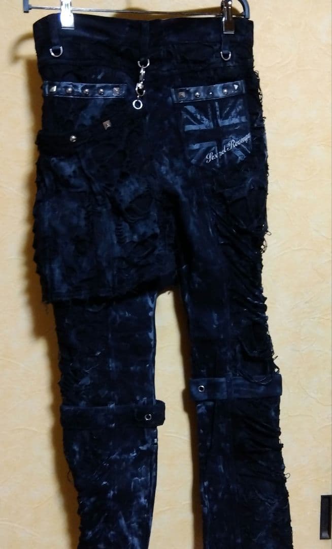 SEXPOT ブラックボンテージパンツ