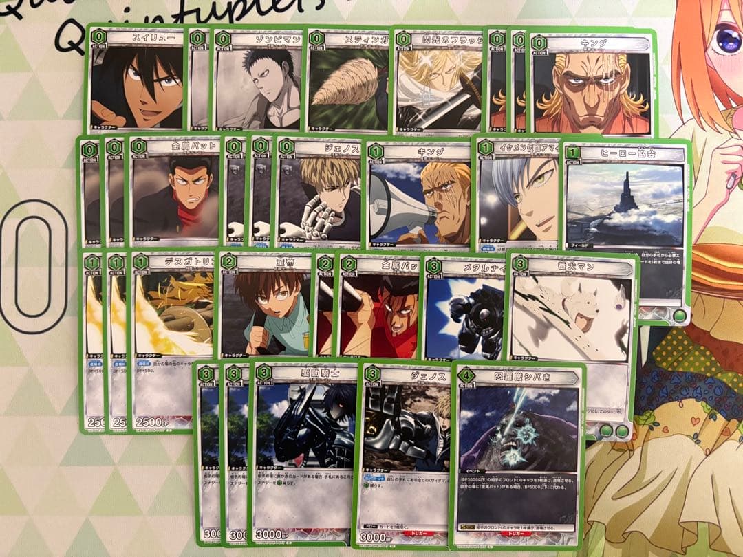 ユニアリ　ワンパンマン　サイタマ　デッキ＋調整パーツ