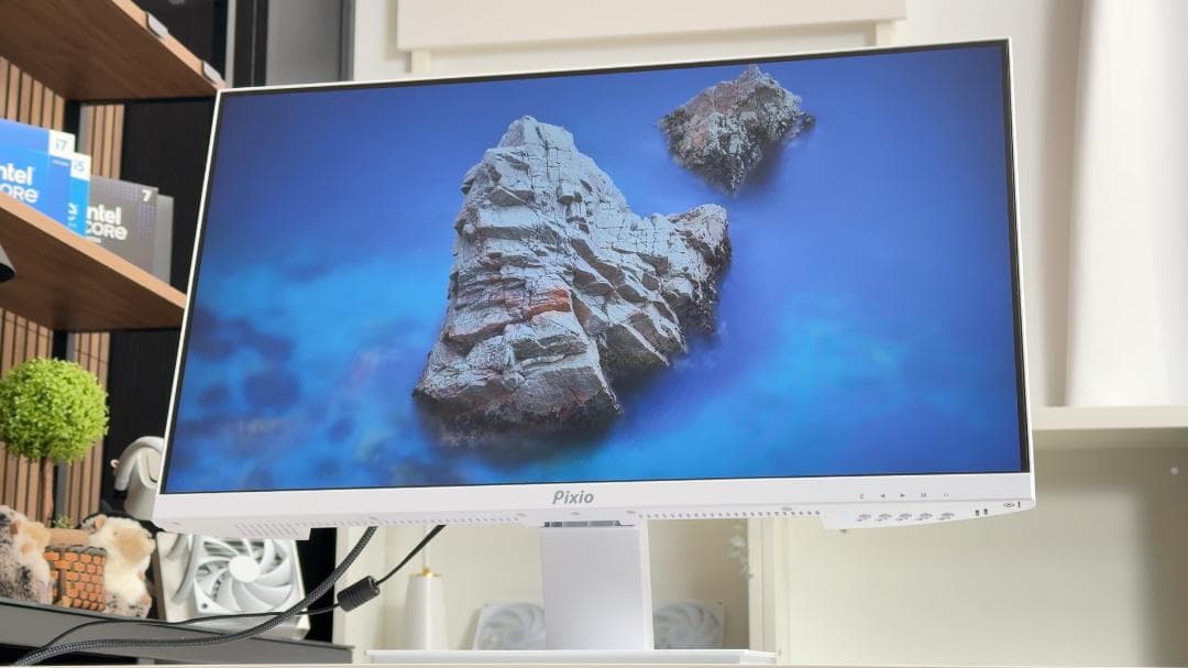 Pixio PX259 Prime White 280Hz ゲーミングモニター