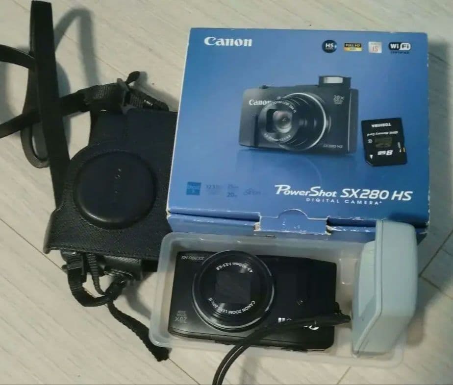Canon powershot sx280hs 8GB SD付 デジタルカメラ