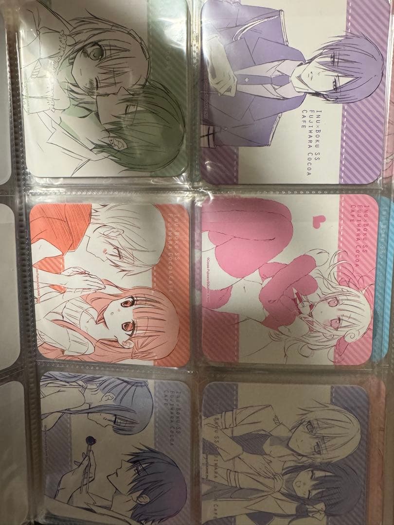 【貴重】妖狐×僕SS カフェ コースター　セミコンプ　51枚セット