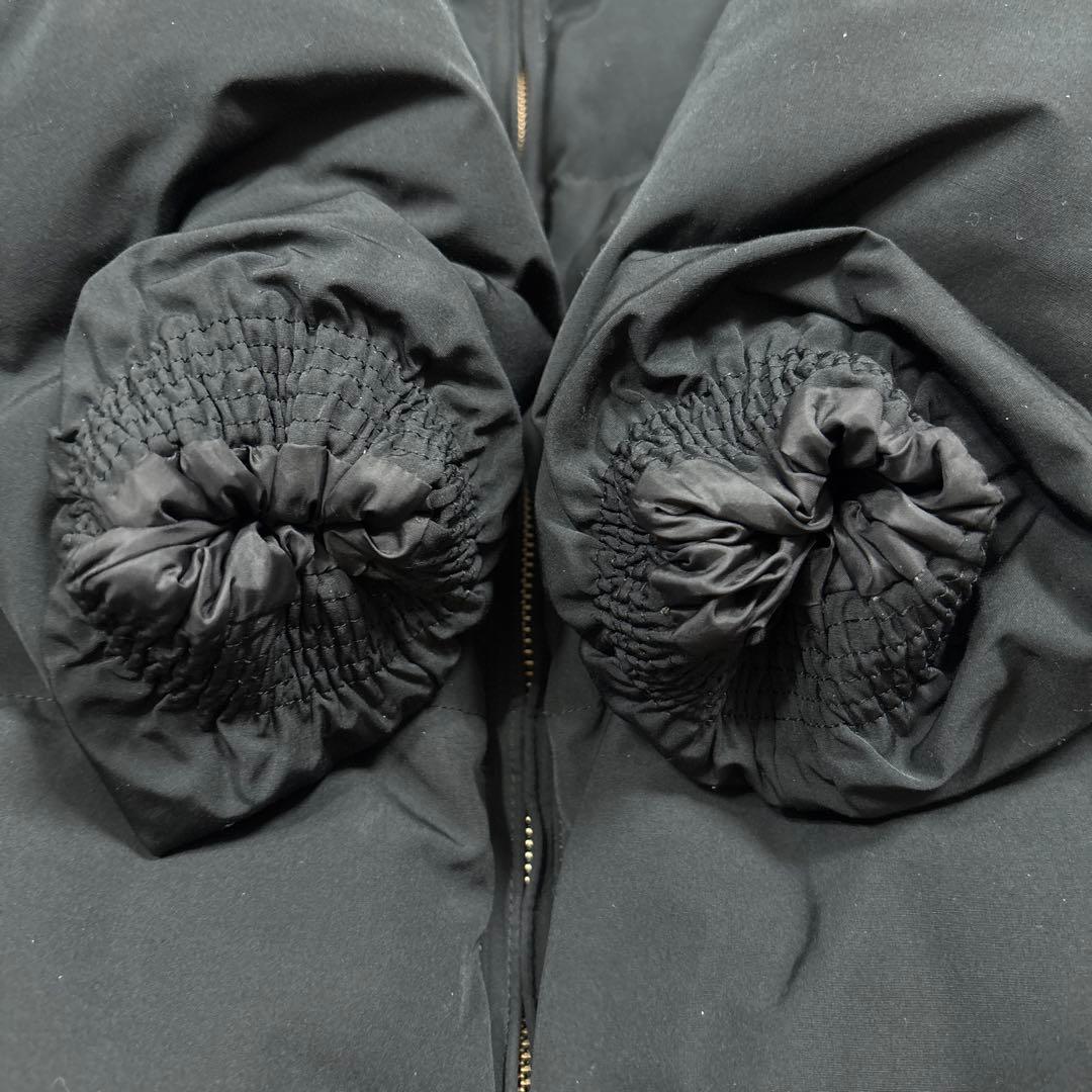 ✨美品✨ theory ダウンコート コクーンシルエット ショールカラー M 黒