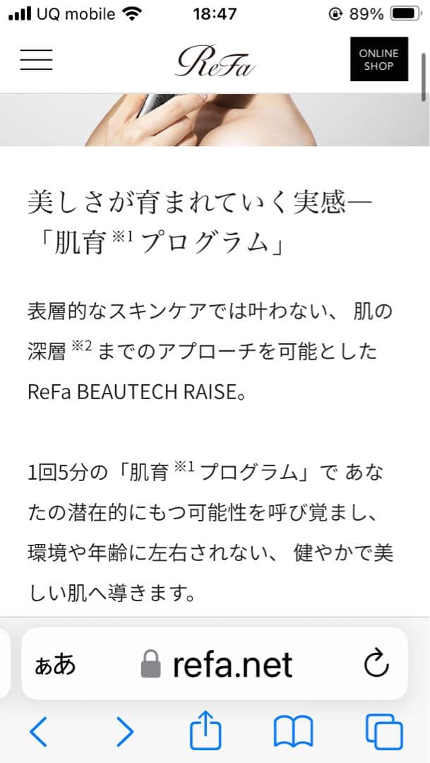 Refs BEAUTECH RAISE  ¥41000からお値下げ