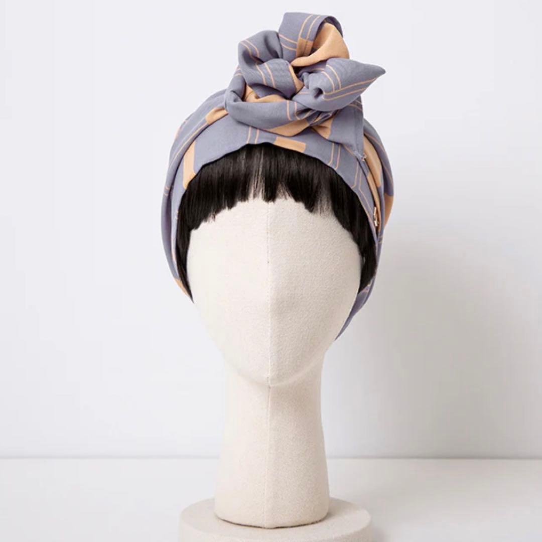 BAREN スカーフハット(Mサイズ) Geometry 医療用