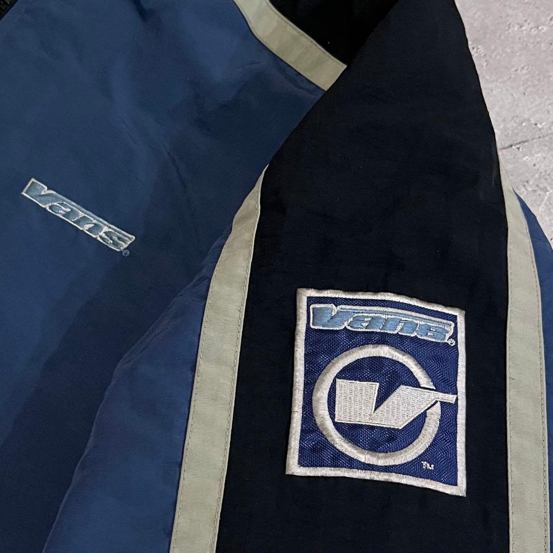 90s OLD VANS ナイロンジャケット フリース裏地 VINTAGE