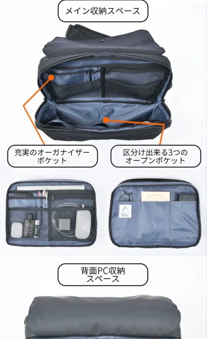 TRIDEAL高耐久素材 ショルダーバッグ 13インチPC対応