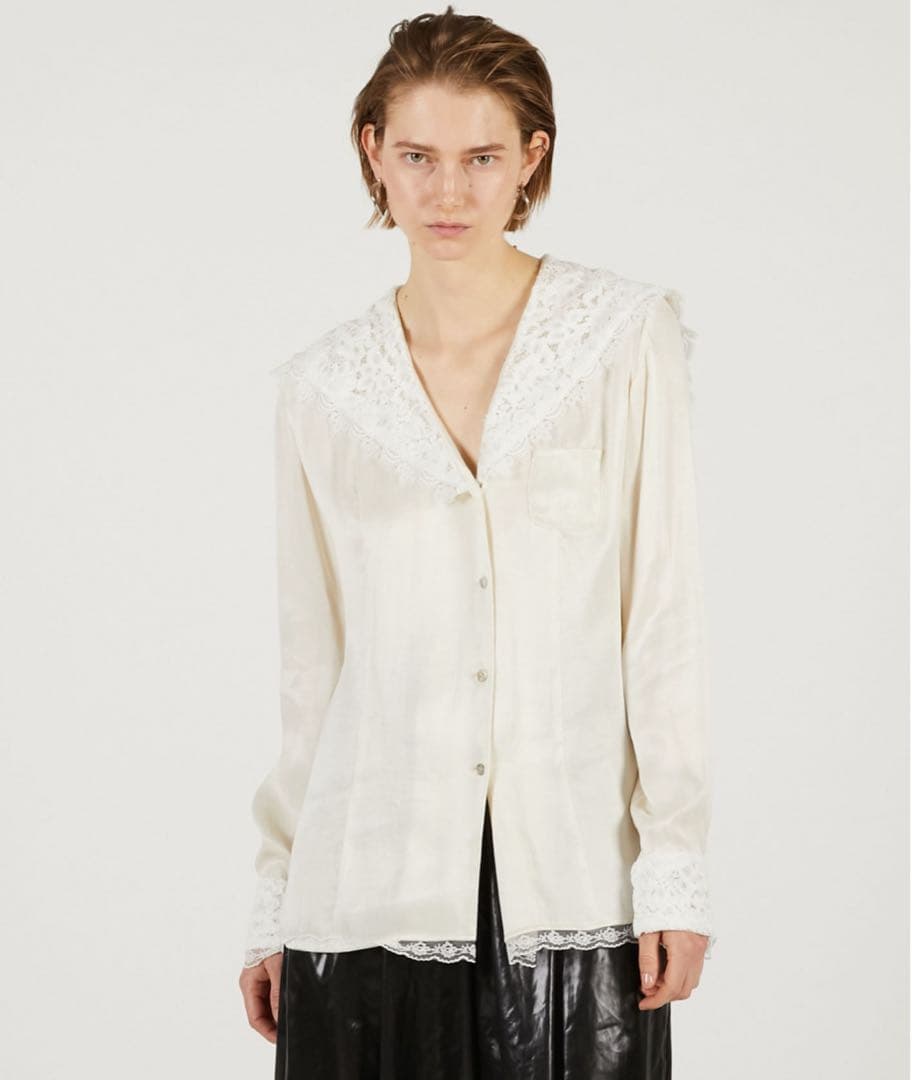 【タグ付き新品】PRANK PROJECT レースカラーシャツ