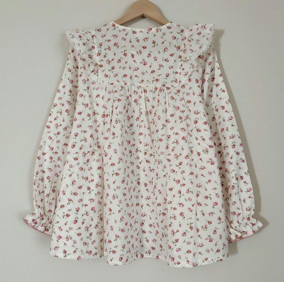 新品・ナルエームーンタン　50／ダブルガーゼ　プティローズ　パジャマ