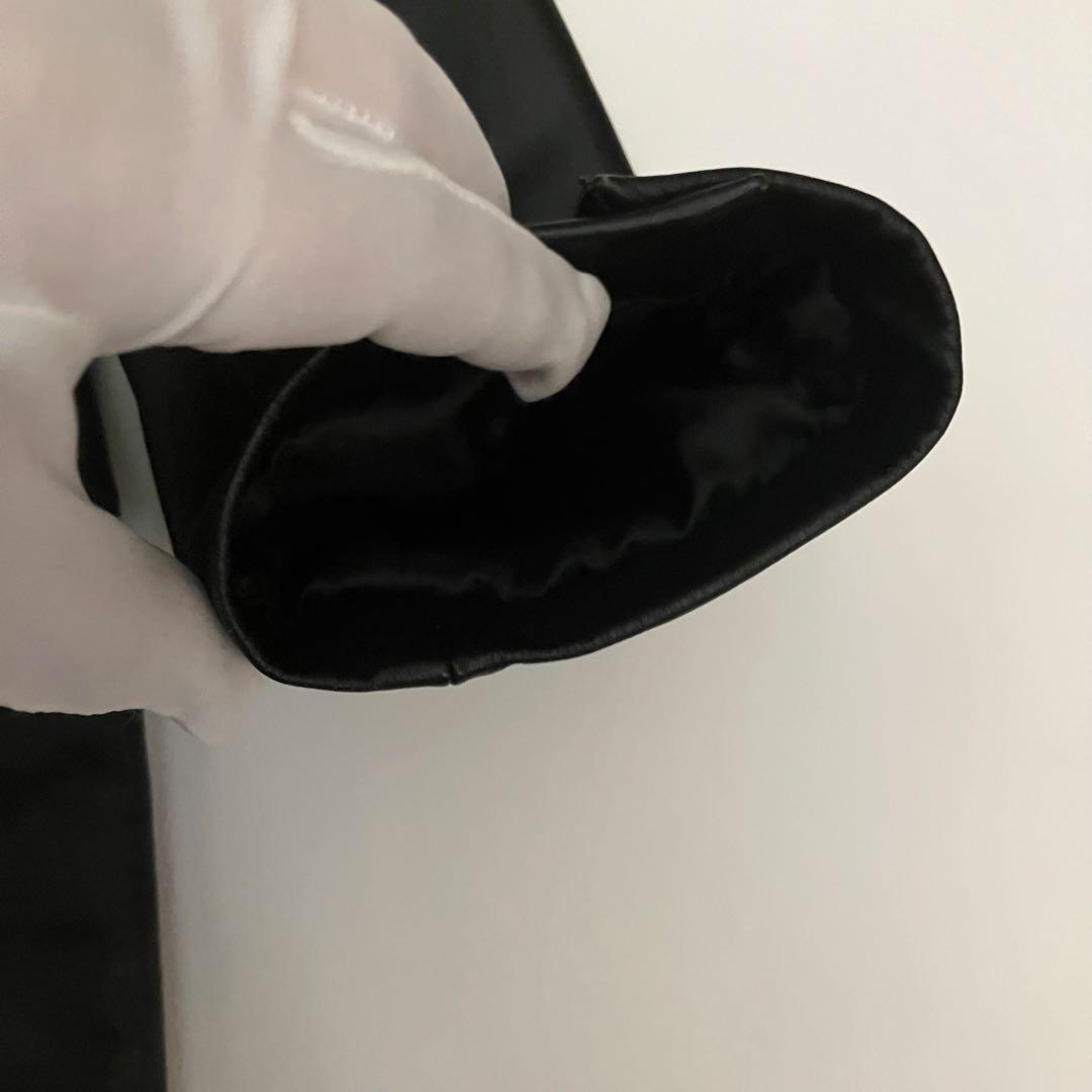 DAN VALENTINO 馬革　レザーテーラード　高級　2ボタン　ブラック