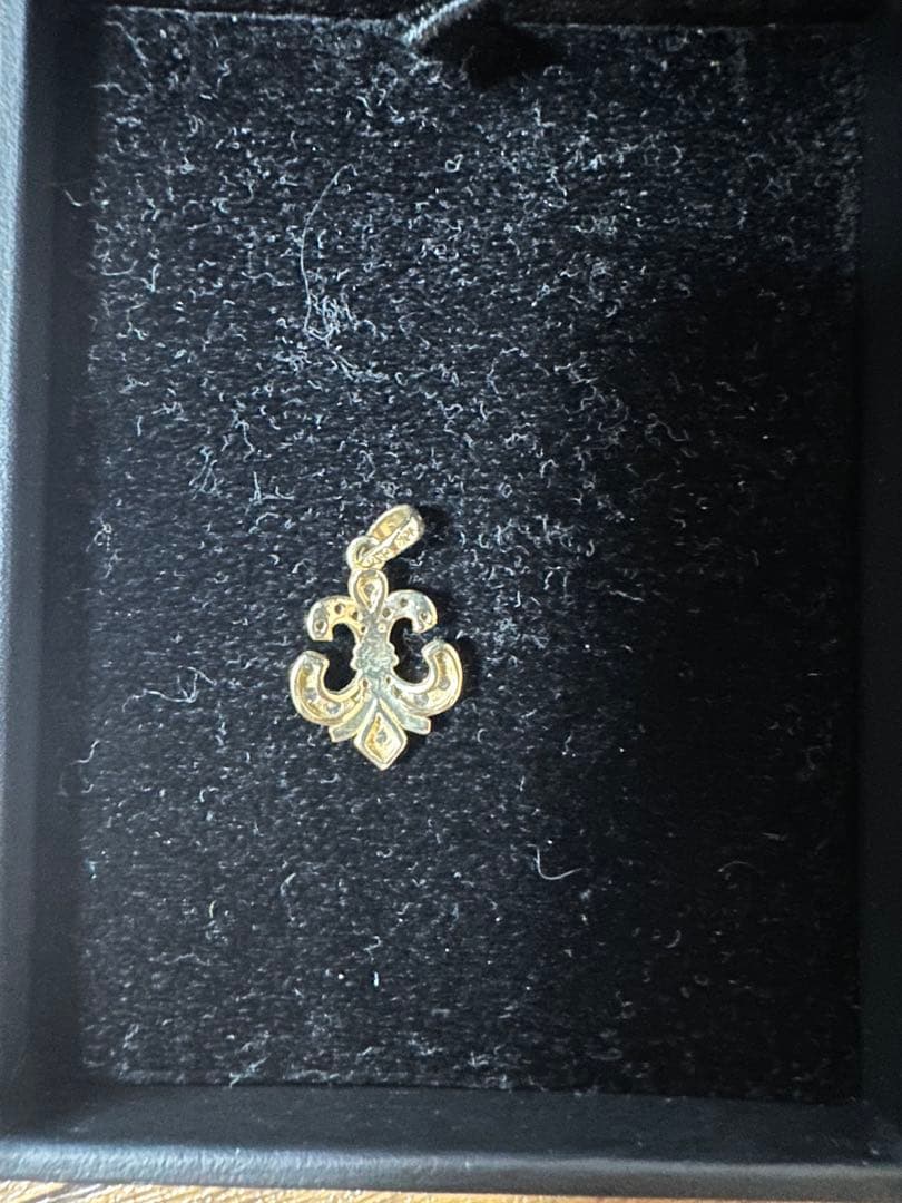 も　アバランチ　10金　イエローゴールド　ネックレス チャーム　10k