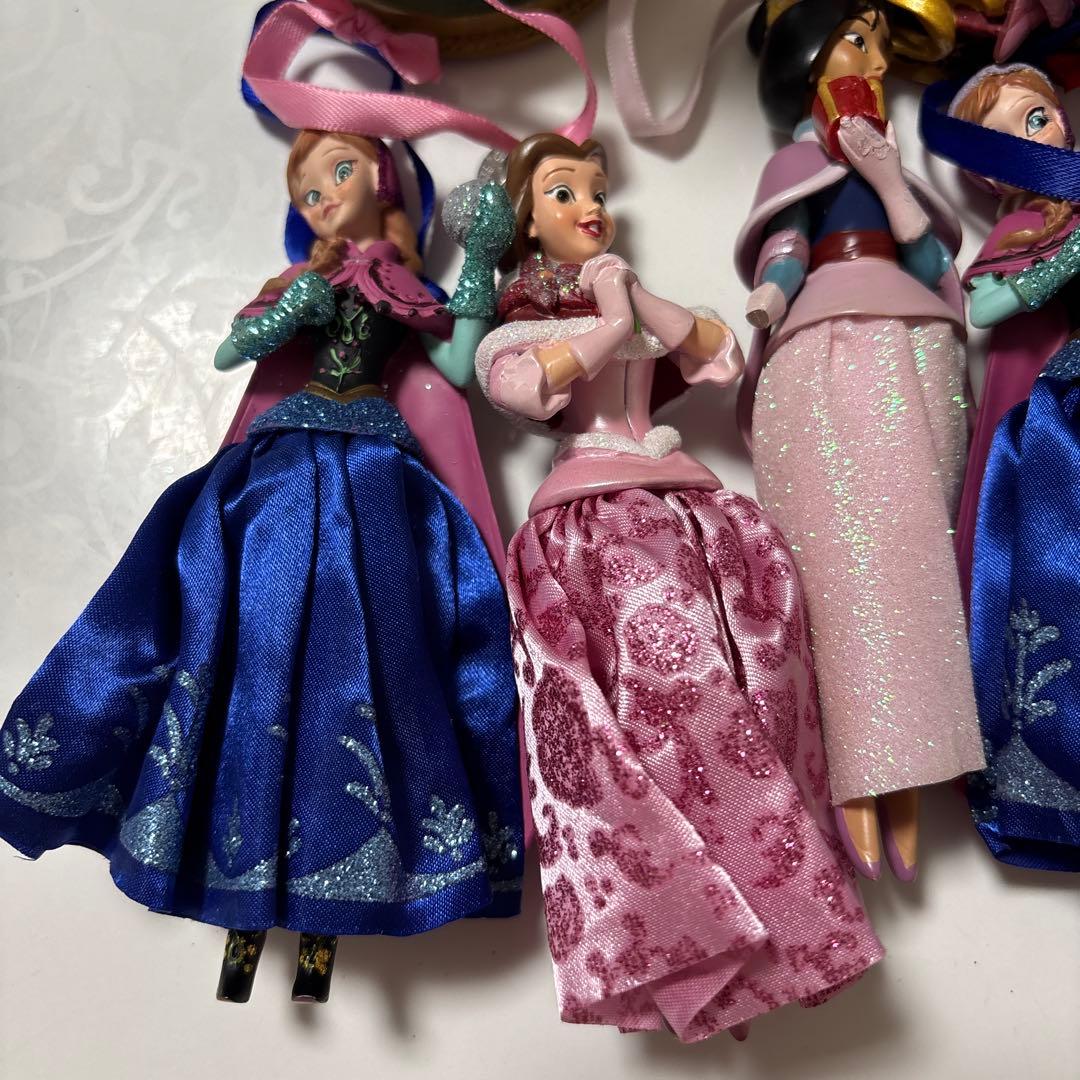 ディズニープリンセス　クリスマス　オーナメント　セット　18個