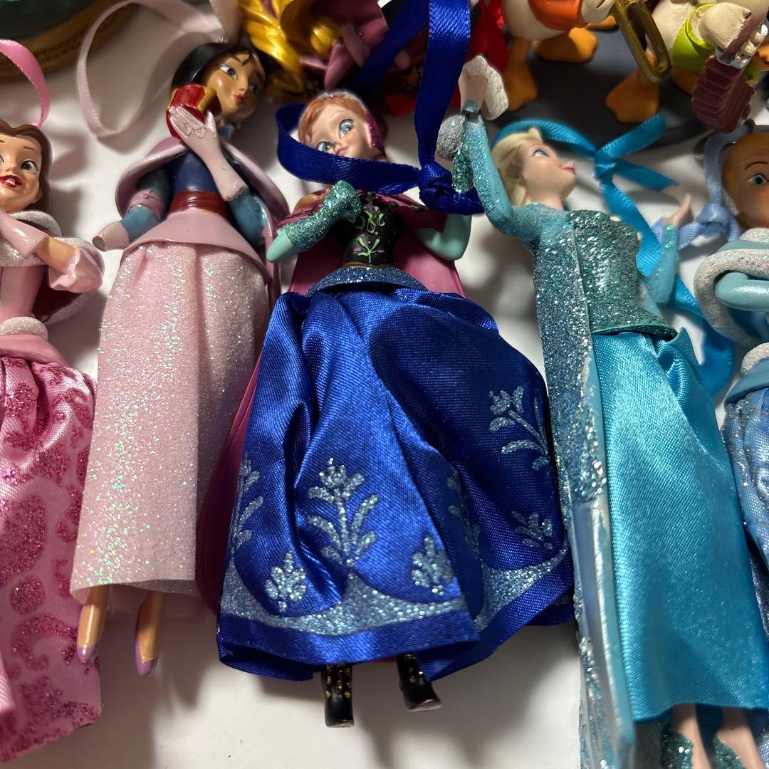 ディズニープリンセス　クリスマス　オーナメント　セット　18個