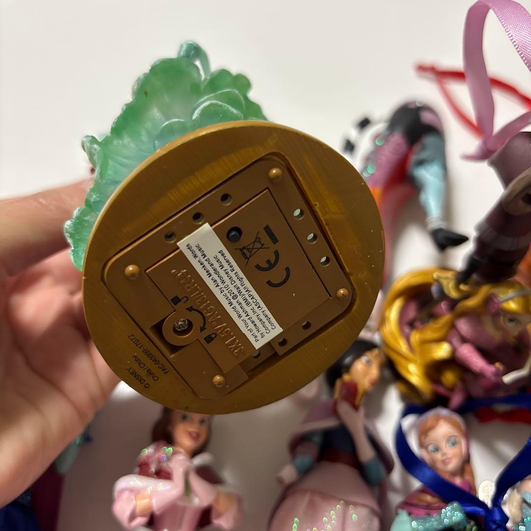 ディズニープリンセス　クリスマス　オーナメント　セット　18個