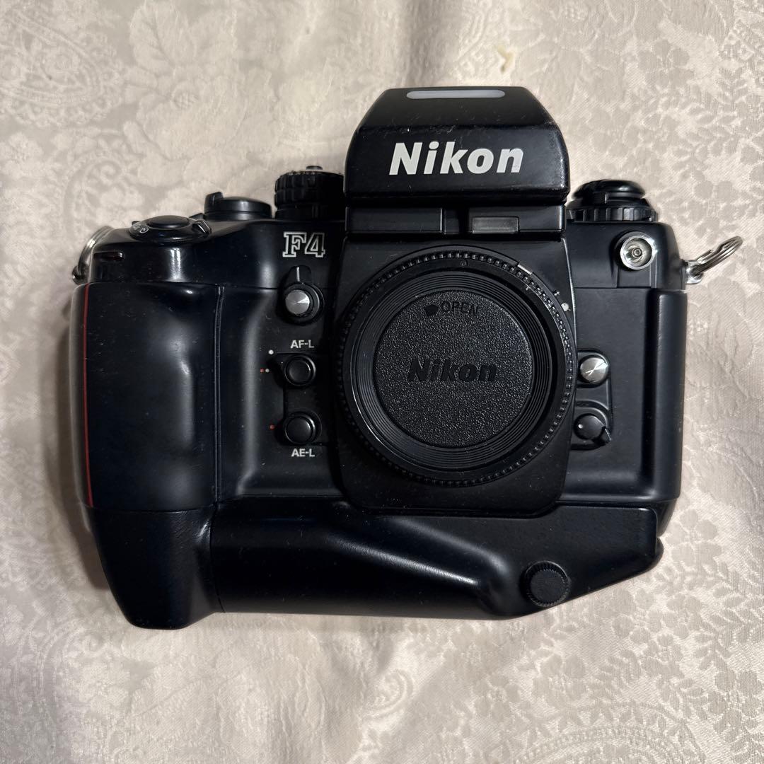 【美品】Nikon F4 ブラック フィルム一眼レフカメラ