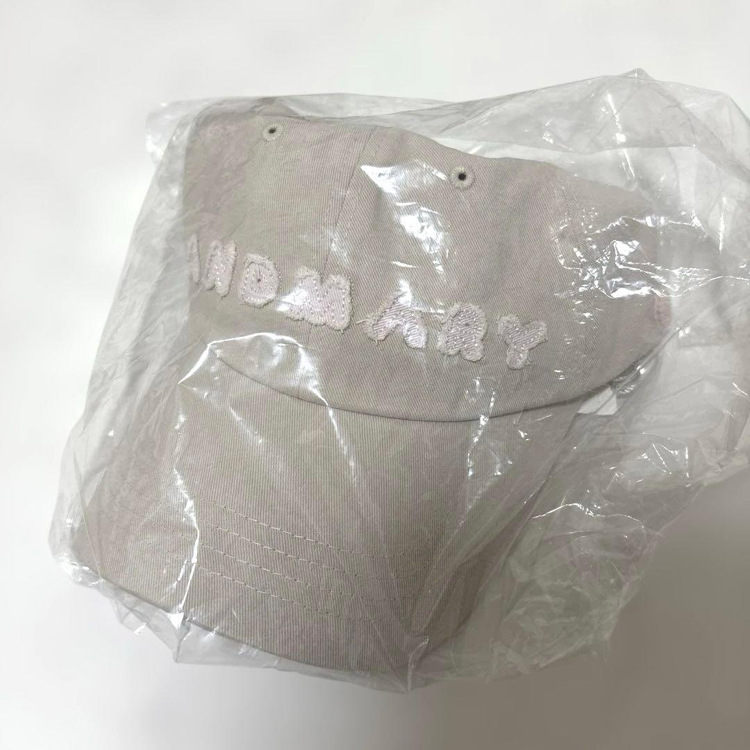 andmary Mary logo cap beige 正規品