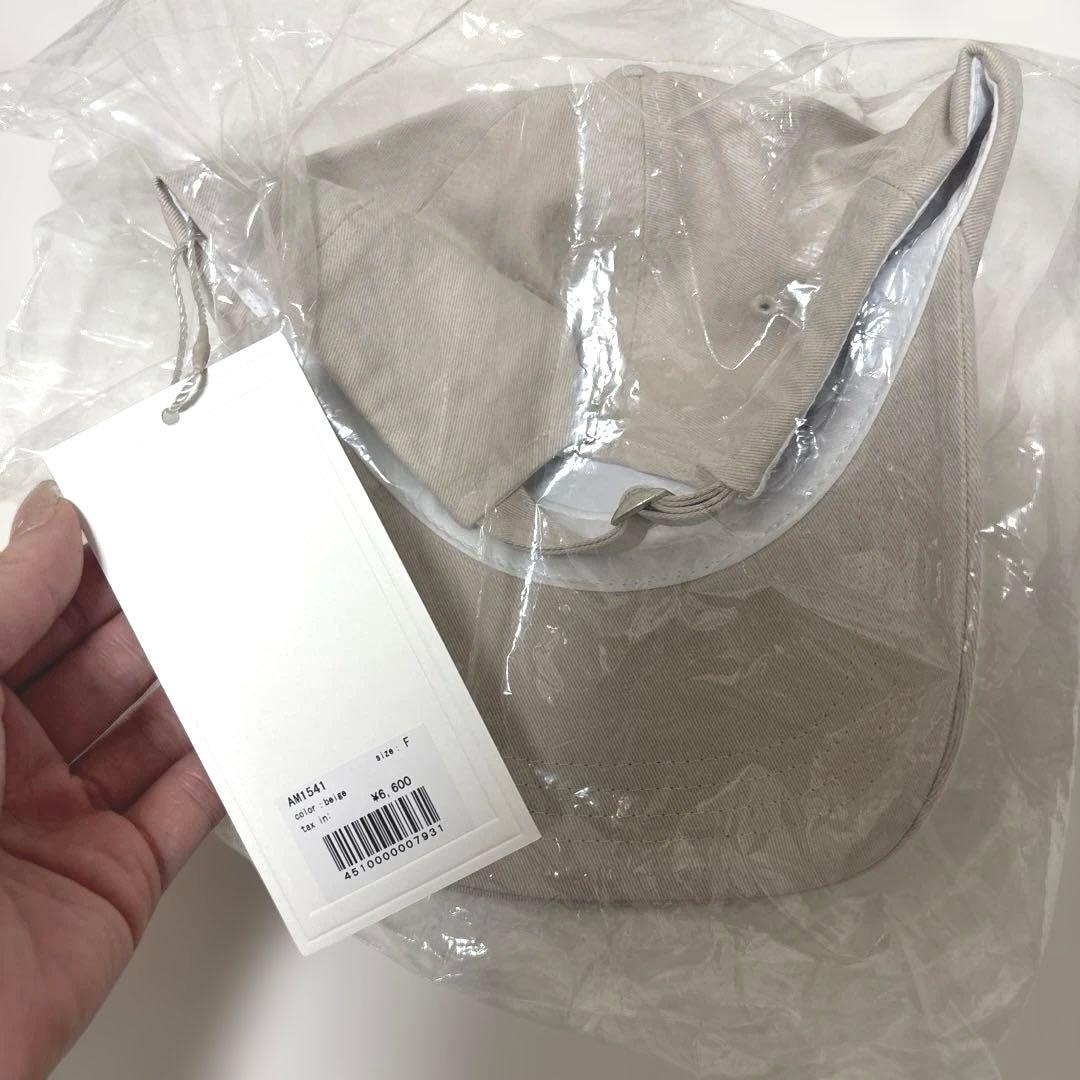 andmary Mary logo cap beige 正規品