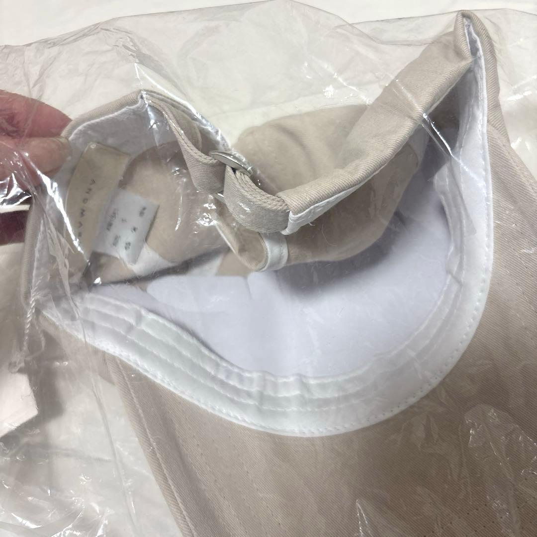 andmary Mary logo cap beige 正規品