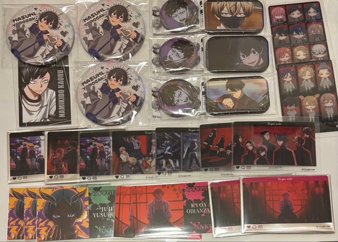 桃源暗鬼 ジャージメイド 名刺 コミケ カード 淀川 無陀野 並木度 皇后崎