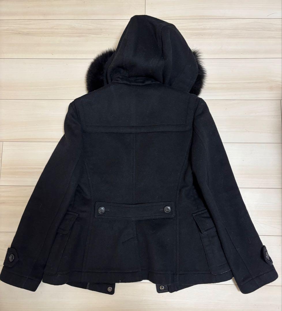 BURBERRY ブラック ダッフルコート