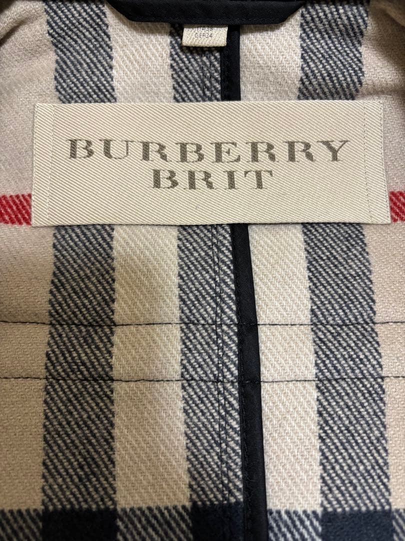 BURBERRY ブラック ダッフルコート