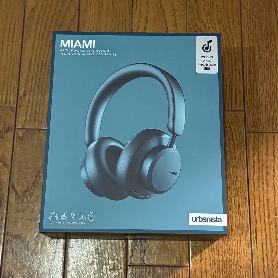 【極美品】urbanista MIAMI ワイヤレスヘッドホン グリーン