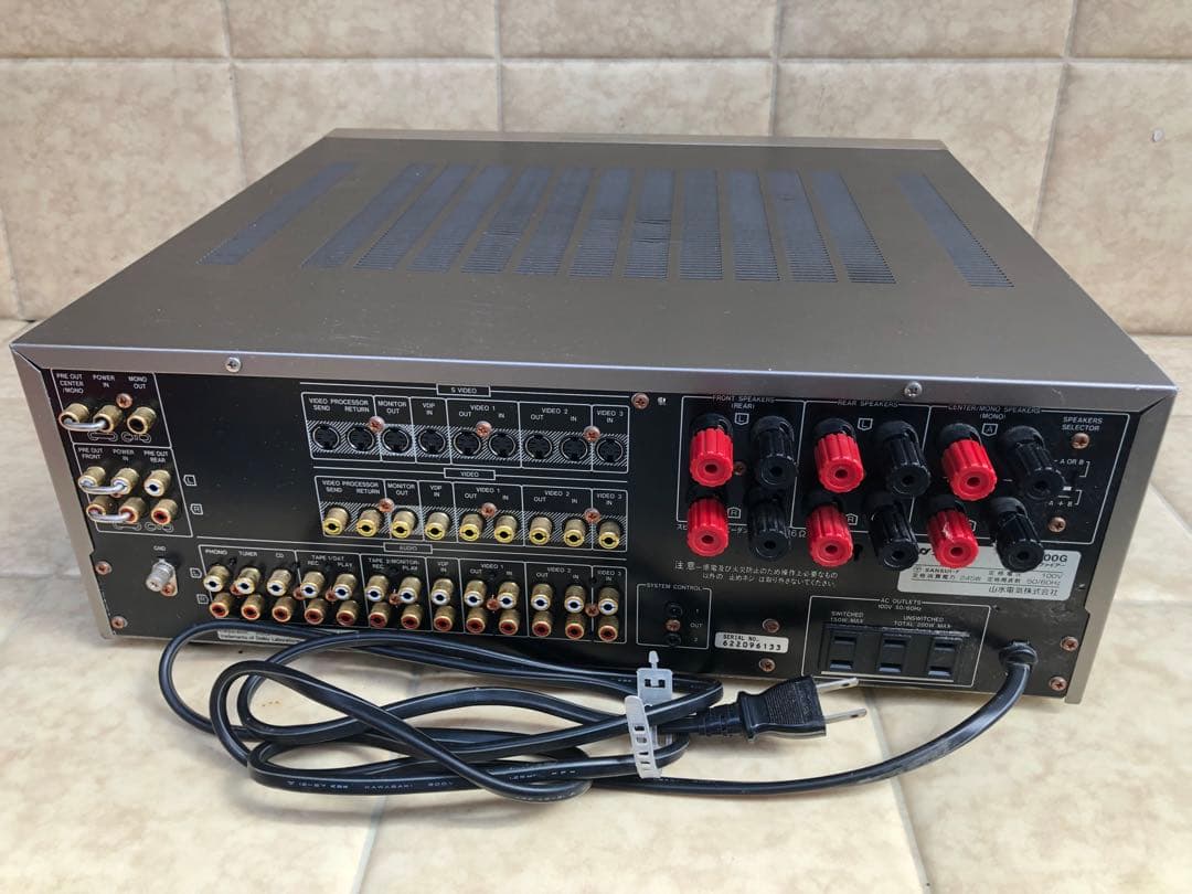 サンスイ AU-V7500G ゴールド AVアンプ 動作品(G108)